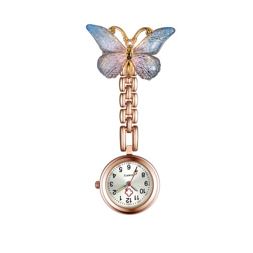 Nurse clip butterfly fob - nurse,