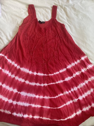 Rayon tie dye midi festival - tie,