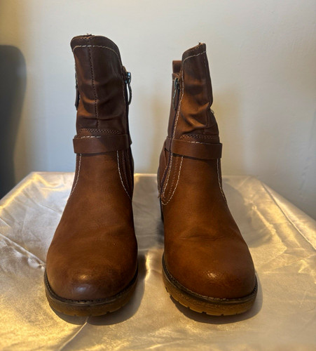 Rieker women brown leather - women's,