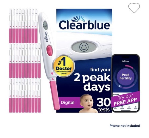 Clearblue digital ovulation - digital,