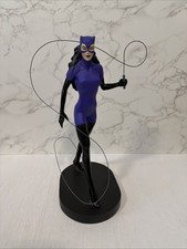 Warner Bros. Studio Store vintage purple CATWOMAN Statue