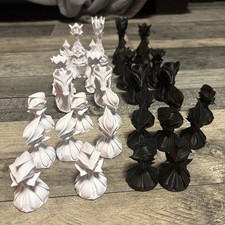 Chess Pieces stylized set