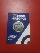 RAF Royal Air Force 50p Shaped Coin "Dakota - D-Day 6th June 1944"