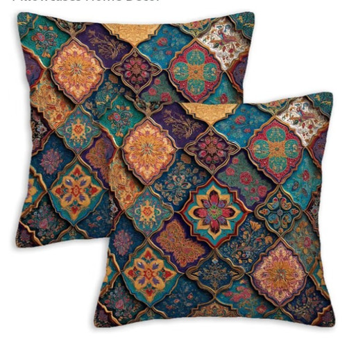 Set boho moroccan mosaic - 4,
