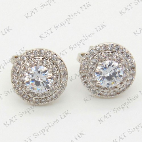 Clip earrings crystal - clip,
