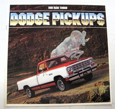 DODGE Ram Pick Ups Sales Brochure LF USA 1981 #81-305-1002 8/80 (750M)