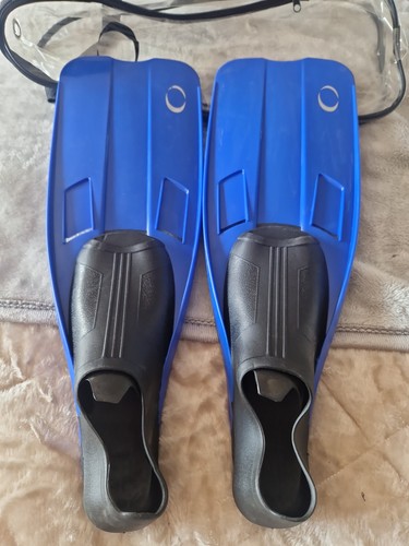 Swim fins flippers 5 - swim, blue