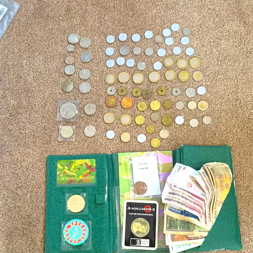 Rare mixed coin banknotes - coin, &
