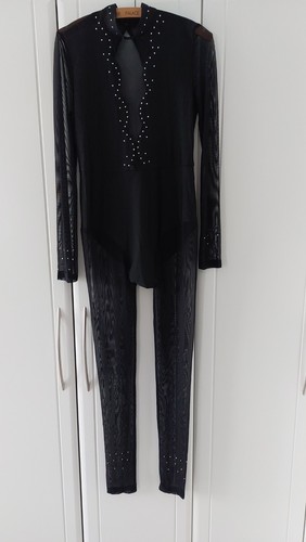 Ladies black see - black, through