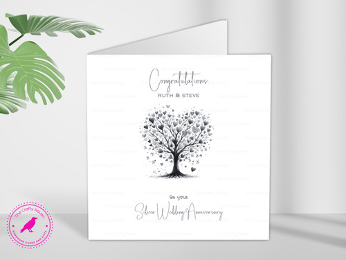 Wedding anniversary card - anniversary,