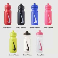 NIKE WATER BOTTLE SPORTS GYM FOOTBALL DRINKS FLASK SQUEEZE BIG MOUTH BPA FREE