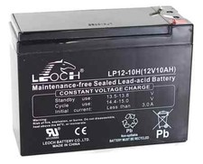 3 X Leoch Batteries 12V 10ah  Oset Spider 16 (36Volt) Electric mini trials bike