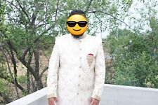 Mens Sherwani Asian Wedding Shervani Suit Groom