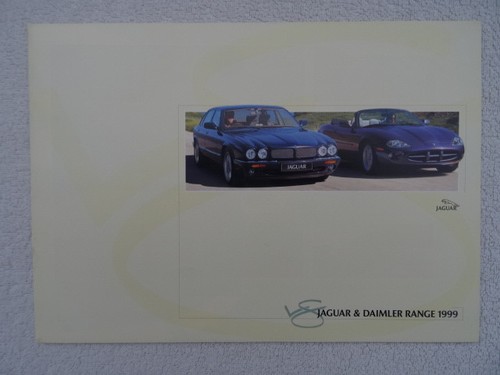 Jaguar daimler brochure 1999 - brochure,