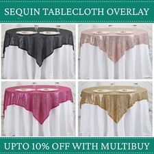 Sequin Cloth Overlay
