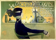 Vintage French Art Nouveau