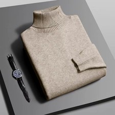 New Men's Turtleneck Pullover