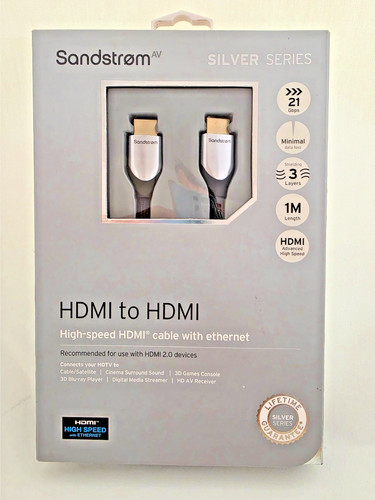 Sandstrom silver series - series, 1m
