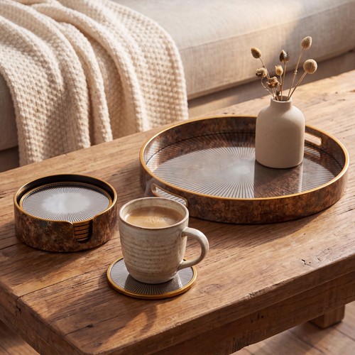 Decorative coffee table tray - decorative,