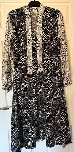 Next polka dot dress - 12,