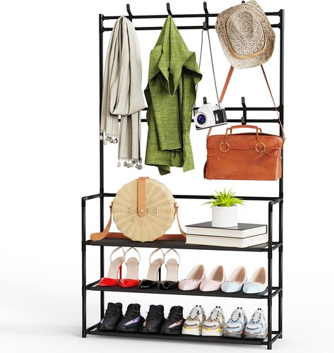 Coat and hat - hat, hooks