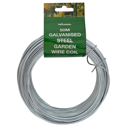 Galvanised steel garden wire - galvanised,