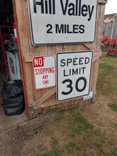 Speed limit 30 - American Road Sign Retro Bar Diner Americana Original 