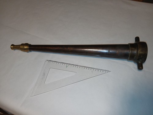 Large vintage fire hose - large,