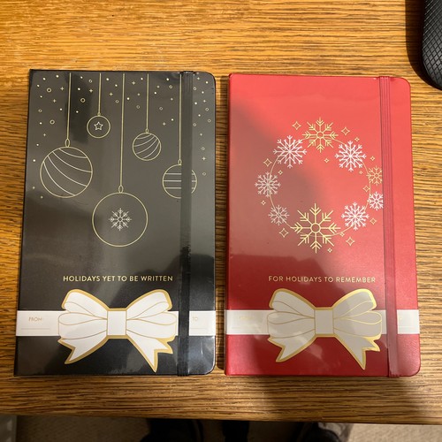 New moleskine festive - 2x,