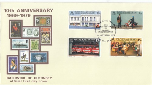 Post office years guernsey - 10,