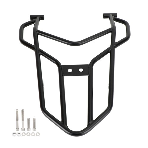Tube rear rack black - rear,