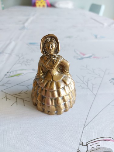 Vintage solid brass bell - solid,