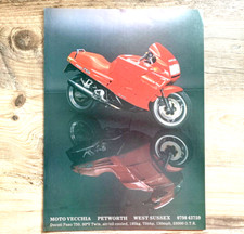 DUCATI PASO 750 1987 - COLLECTIBLE FRAMEABLE ORIGINAL BIKE MOTORBIKE ADVERT