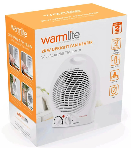 Warmlite 2000w fan - 2000w, heater