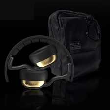 Munitio PRO30 Tactical Wireless Headphones in Brushed Gold