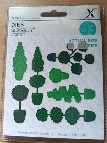 Xcut dies topiary set - 7,