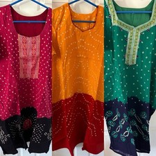 Women’s bandhani Kurti top