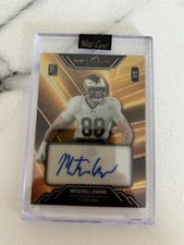 2025 Wild Card Metallix Pro-Look - Mitchell Evans Rookie 2/2 Panthers Auto Card