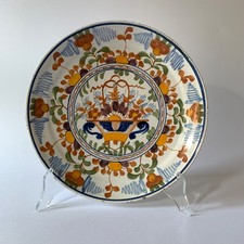 Antique Delft Plate Late 19th