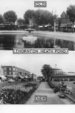 Thornton Heath Pond old & new