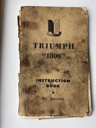 Triumph 1800 saloon - triumph,