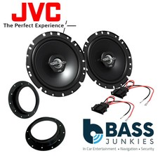 JVC 17cm 600 Watt 2 Way Front Door Speakers Upgrade Kit To Fit VW Caddy Van MK3