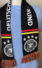 Football Scarf, Black Red