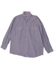 Orvis Mens Shirt Large Blue
