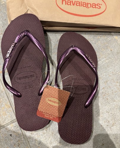 Havaianas metallic logo dark - havaianas,