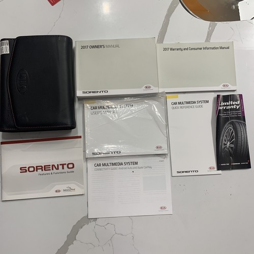 2017 kia sorento owners manual - kia,