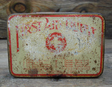 Vintage Original First Aid Outfit Tin Surgical Medical