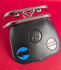 Vespa V50 V90 ET3 Primavera Rear Bumper with St Christopher Mudflap "CUPPINI"