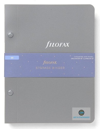 Filofax storage binder grey - storage,