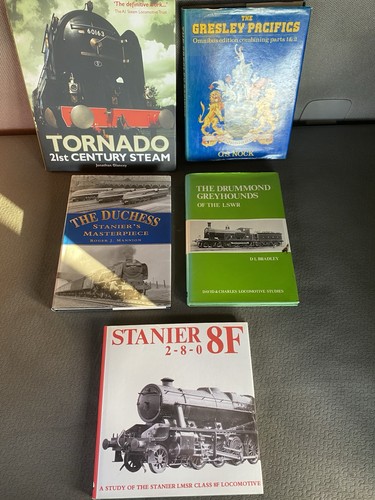 Steam railway engine - engine, books